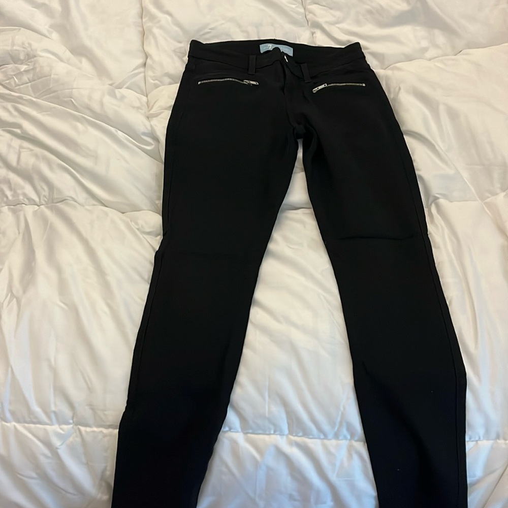 7 FOR ALL MANKIND. Size 24. Black skinny jeans great condition